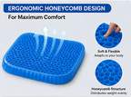 Cushion Seat Flex Pillow – Gel Orthopedic Seat Cushion Pad (Egg Sitter)