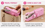 Portable Handheld Sewing Machine (1 Set) – Mini Electric Stitch Machine for Quick Repairs